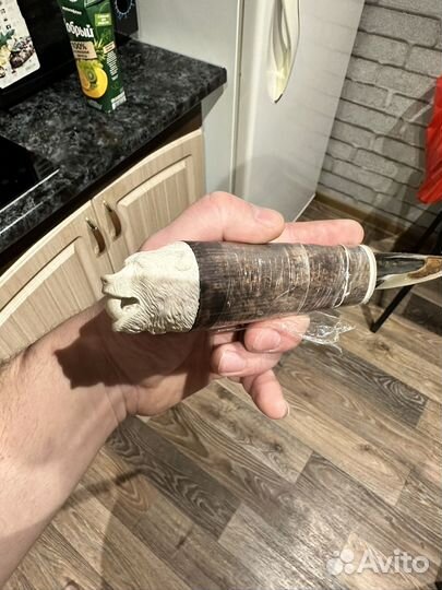 Нож якутский охотничий