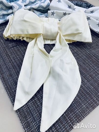 Бант для конверта на выписку