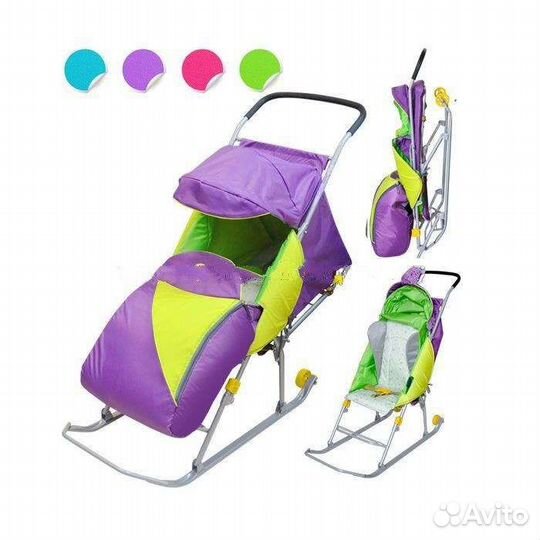 Санки-коляска Ника