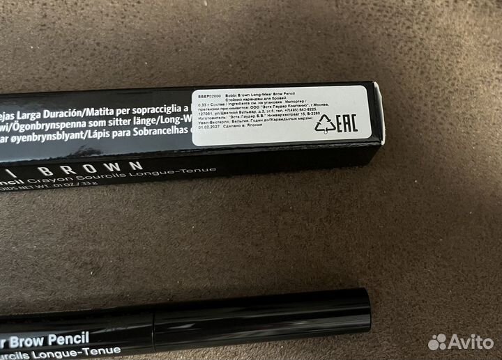 Карандаш для бровей Bobbi Brown long wear brow