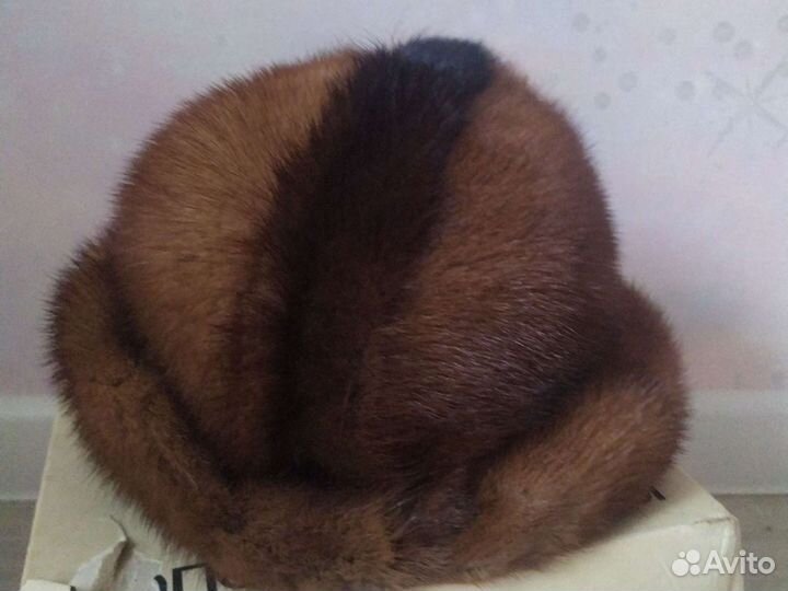 Шапка норковая женская