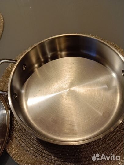 Сковорода из нержавеющей стали24 см