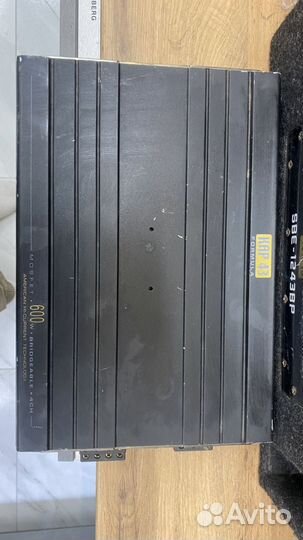 Сабвуфер и усилитель