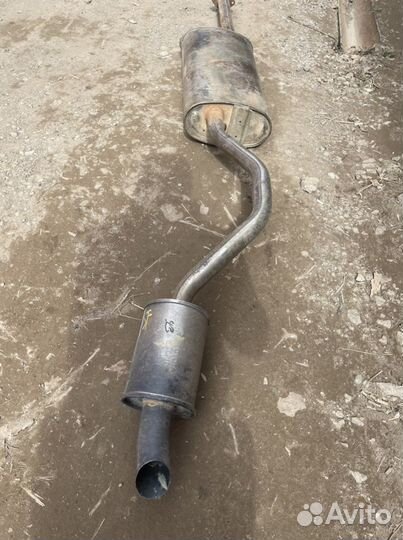 Глушитель оригинальный Toyota Highlander 3 2015г