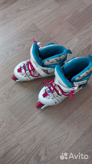 Роликовые коньки детские раздвижные