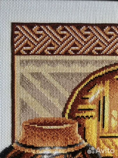 Панно картина вышивка крестом