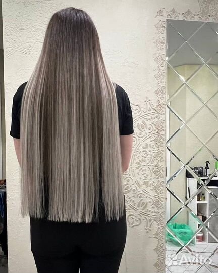 Наращивание волос, натуральные и биопротеиновые