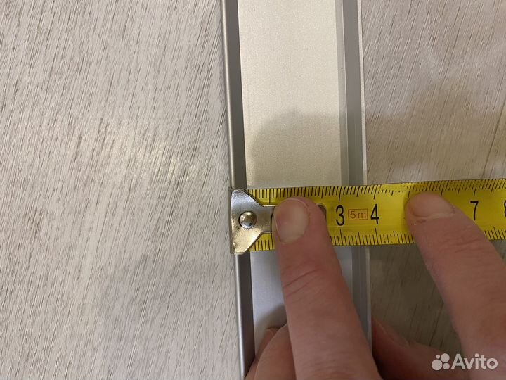 Ручка-профиль торцевая мебельная скрытая 296 мм