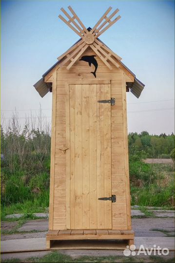 Уличный туалет с установкой Ь989