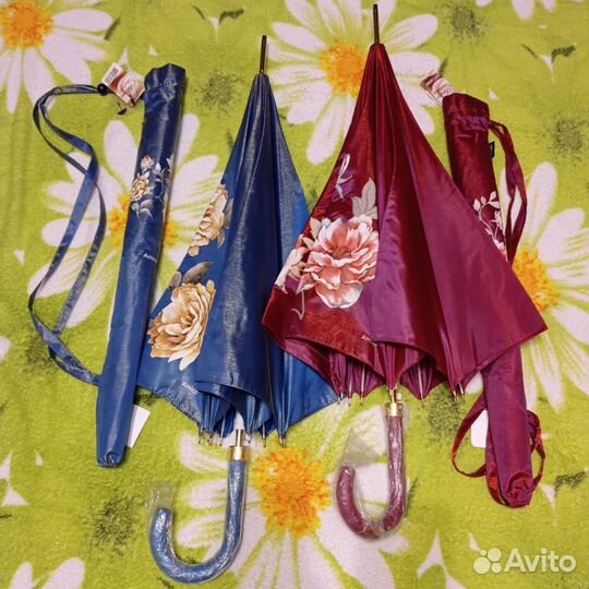 Зонт трость женский