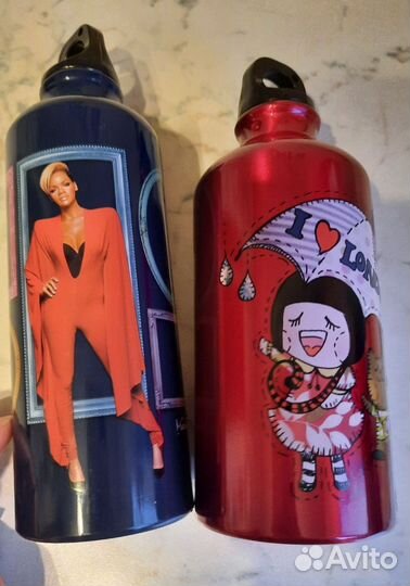 Бутылка-фляга для воды, презент из Англии