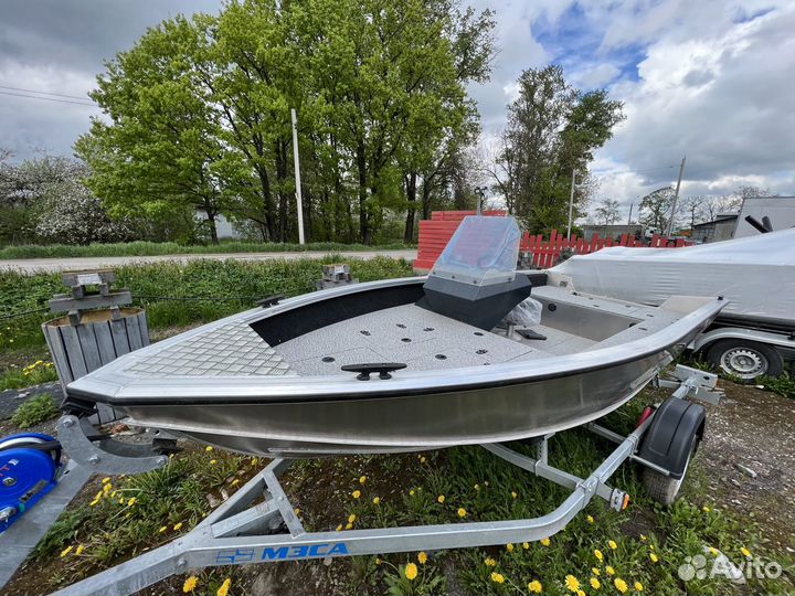 Моторная лодка Windboat 4.5 С EvoFish (В Наличии)