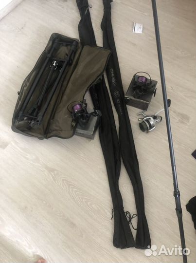 Карповые удилища и катушки