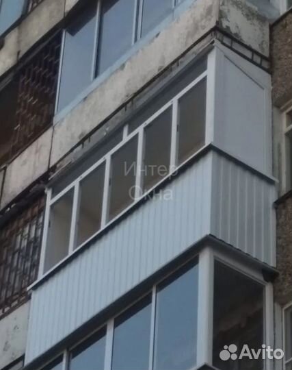 Остекление балкона. Окна под заказ. Новые