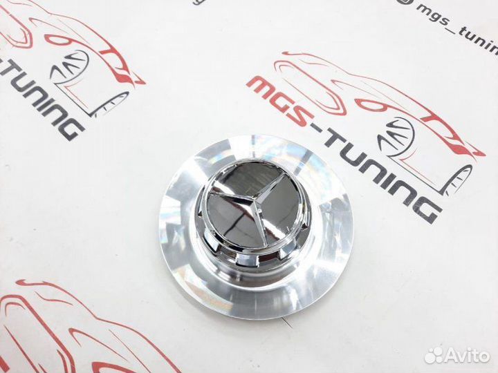 Колпачок Mercedes тарелка Silver 154мм 1 шт