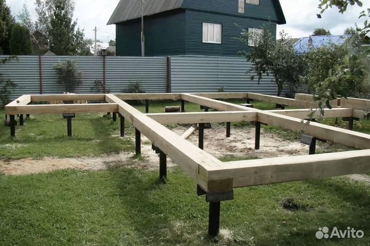 Винтовые сваи под ключ