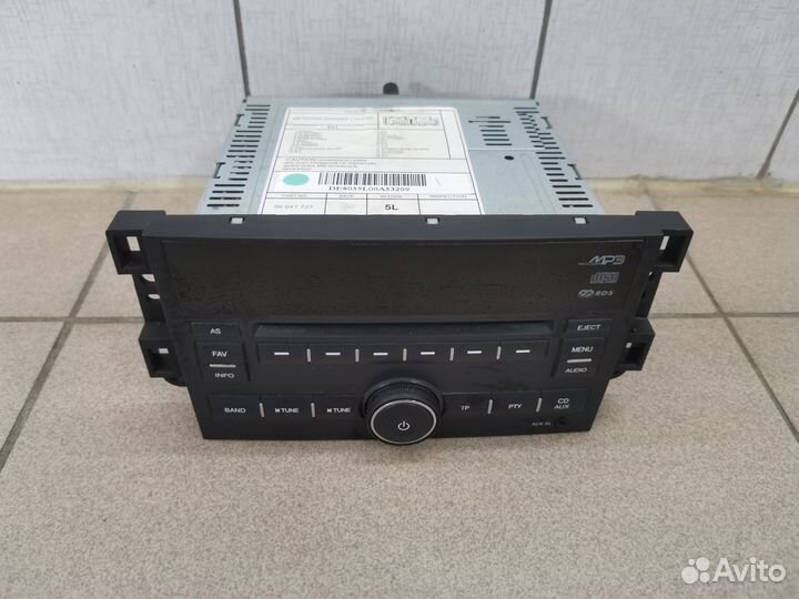 Магнитола Chevrolet Aveo T250 96647737