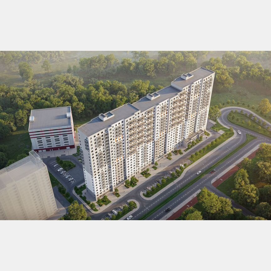 Квартира-студия, 21,1 м², 4/22 эт.