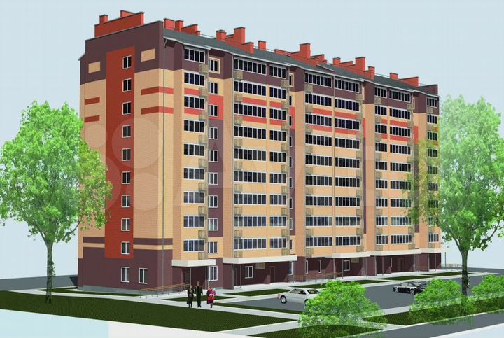 1-к. квартира, 38,2 м², 4/10 эт.