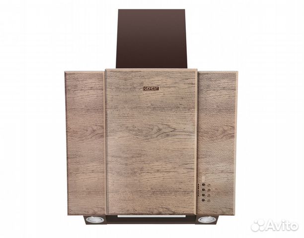 Вытяжка наклонная Gefest коричневая