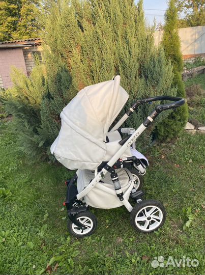 Коляска 2 в 1 эко кожа