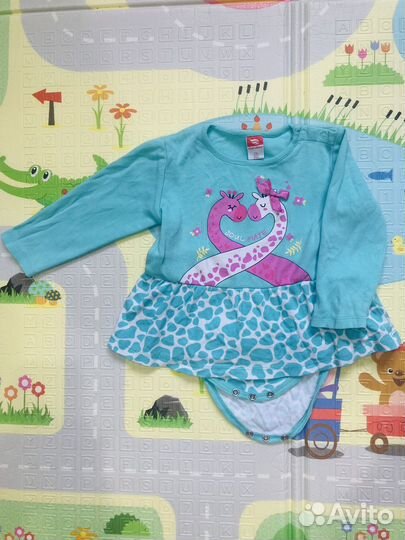 Вещи пакетом на девочку размер 68-74