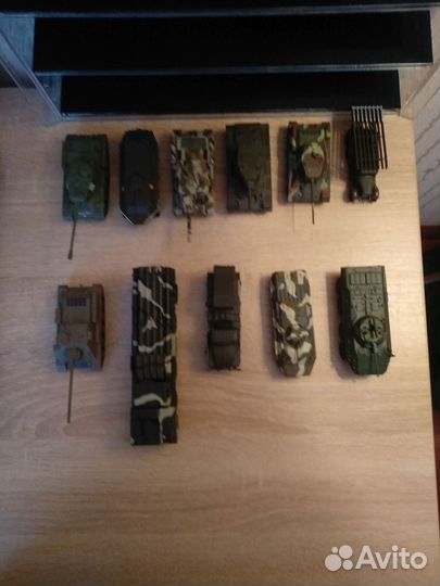 Русские танки 1:72