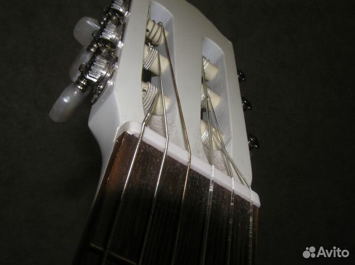 Новая Гитара Белая almires C-15 WHS