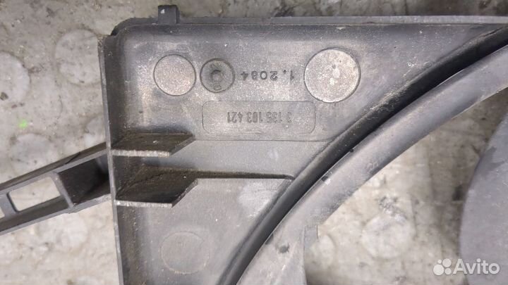 Вентилятор радиатора Opel Astra G, 2005