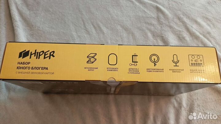 Игровой микрофон для компьютера hiper H-M002
