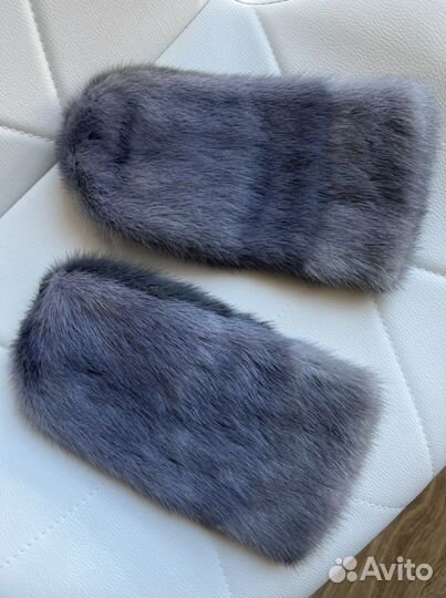 Норковые варежки
