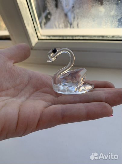 Фигурка «лебеди» стекло