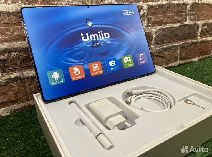 Планшет Umiio a10 6:128 Гб, gold/ blue / gray