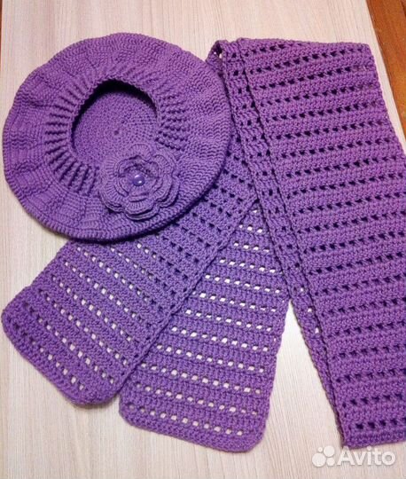 Шарф и берет