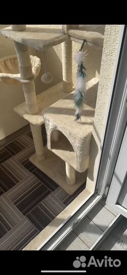 Домик для кошки с когтеточкой бу