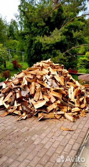 Дрова в укладку