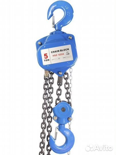 Таль ручная шестеренная трш 5т, 3м (тип 622-А)