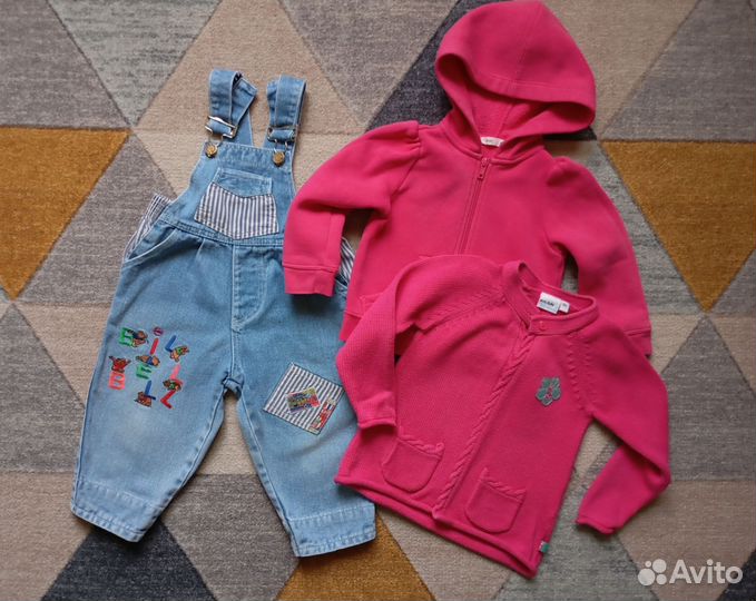 Пакет вещей на девочку 86 92