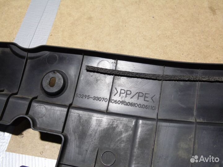 Накладка передней панели Тойота Камри 50