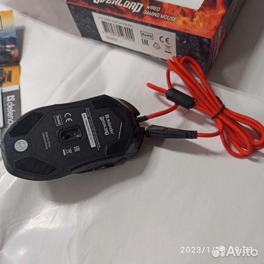 Новая игровая мышь Defender OverLord GM-890