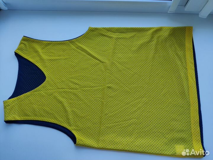Майка накидка двусторонняя баскетбольная 12-14 лет