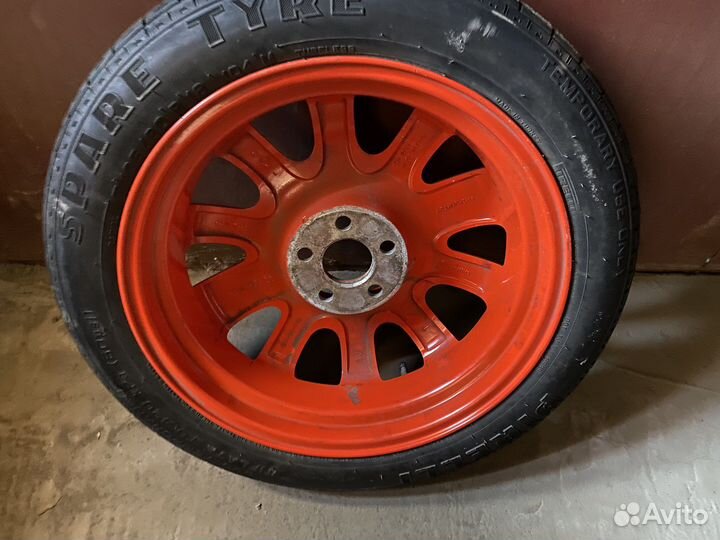 R18 Pirelli Spare Tyre 135/80, PCD 5x108 DIA 63.4