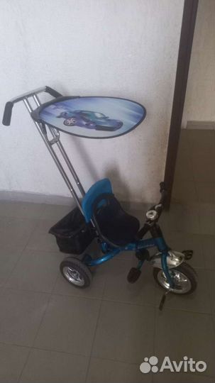 Трехколесный детский велосипед