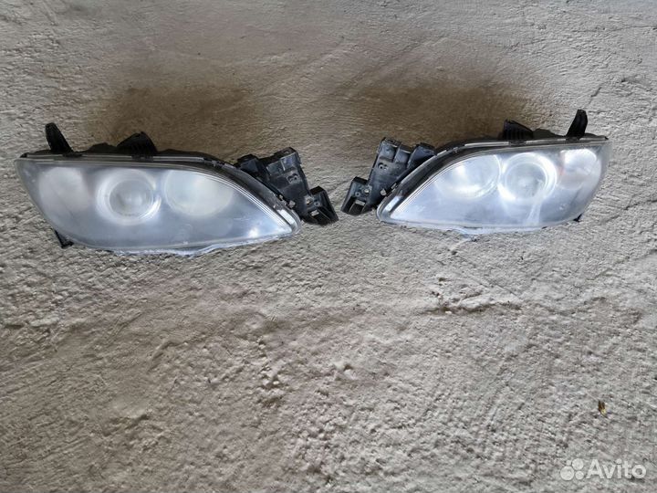 Фары 2шт мазда 3 бк седан