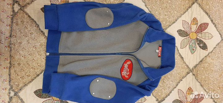 Флисовая кофта на мальчика рост 128