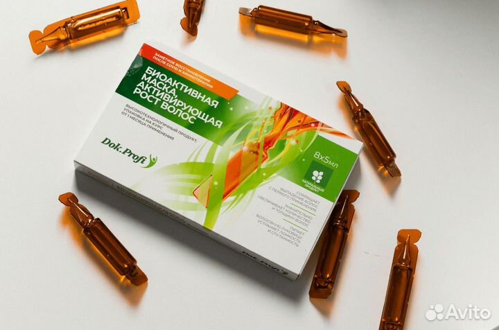 Маска для волос для густоты и объема