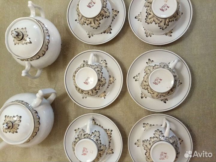 Чашка с блюдцем ГДР