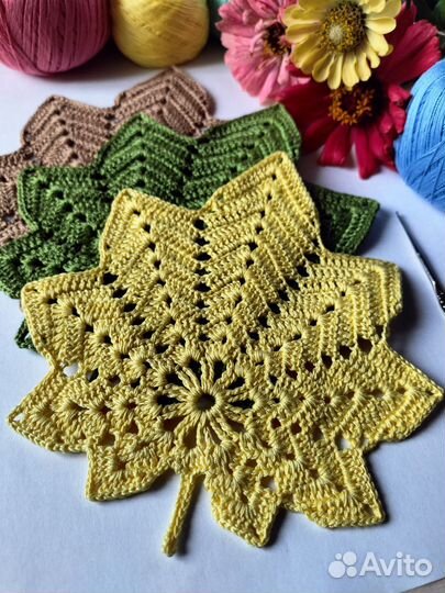 Салфетка листик