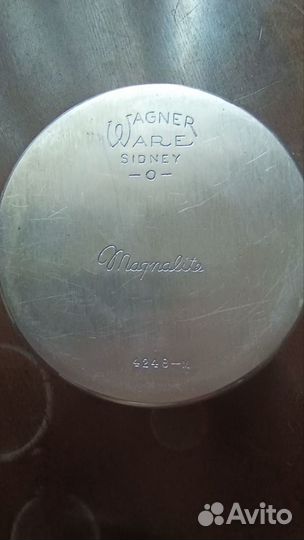 Коллекционная,винтажная посуда wagner ware