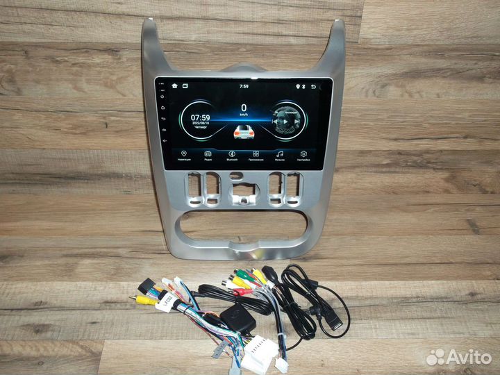 Магнитола Renault Logan Android GPS